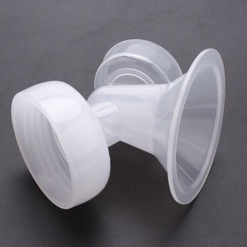 Electric breast pump bottle tee body suction cap speaker