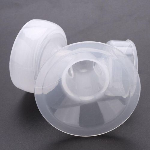 Electric breast pump bottle tee body suction cap speaker