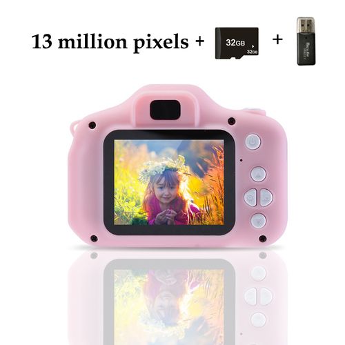 Children Camera Mini HD Video With SD Card Card Reader