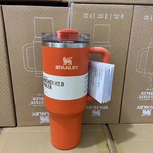 Spot Stanley Staley 40oz Insulated Cup Ice Cup Flat Cup No Holiday During Chinese New Year Dark Red 40oz