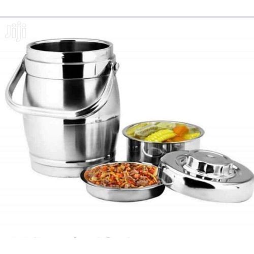 Aulun Food Flask - 2.5 L - Silver