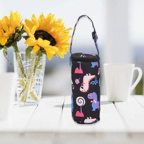 Insulated Water Reusable Breastmilk Warmer Bag Black