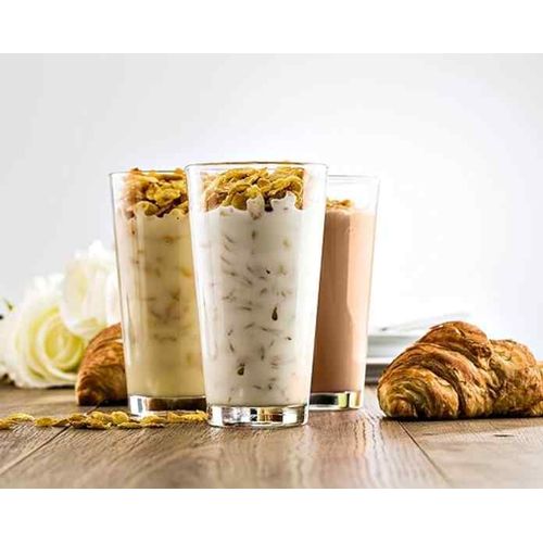 Sundabest Drinking Glasses 6 Pieces – Clear..(design may vary)