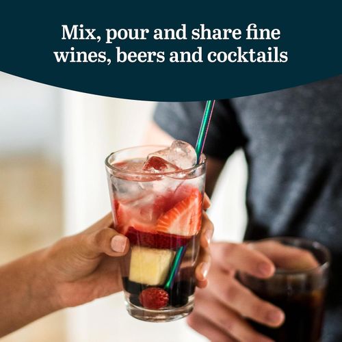 Sundabest Drinking Glasses 6 Pieces – Clear..(design may vary)