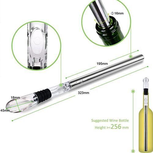 Wine Bottle Cooler Stick Wine Chilling Rod Bar Tools