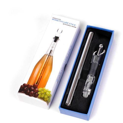 Wine Bottle Cooler Stick Wine Chilling Rod Bar Tools