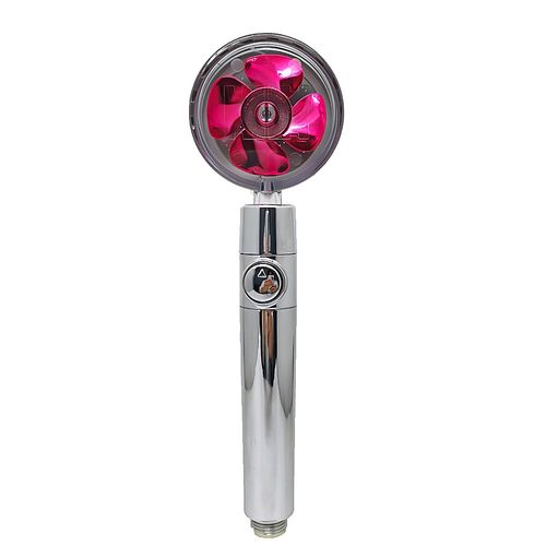 Handheld Shower Head With Turbo Fan ON/Off Pause Switch