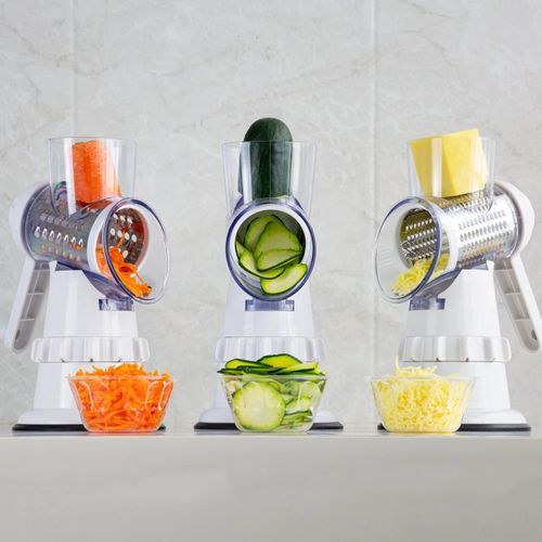 3 In 1Handheld Electric Vegetable Cutter Chili Slicer