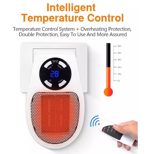Portable Electric Warmer Adjustable Temperature For Office