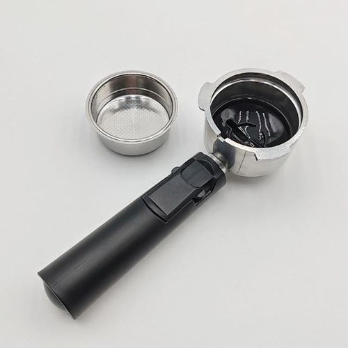 51mm espresso machine handle filter accessory 2 cups pressure coffee basket for SACHI/HOMIX/VITEK/GYPAS/GEEPAS