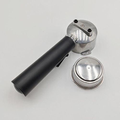 51mm espresso machine handle filter accessory 2 cups pressure coffee basket for SACHI/HOMIX/VITEK/GYPAS/GEEPAS