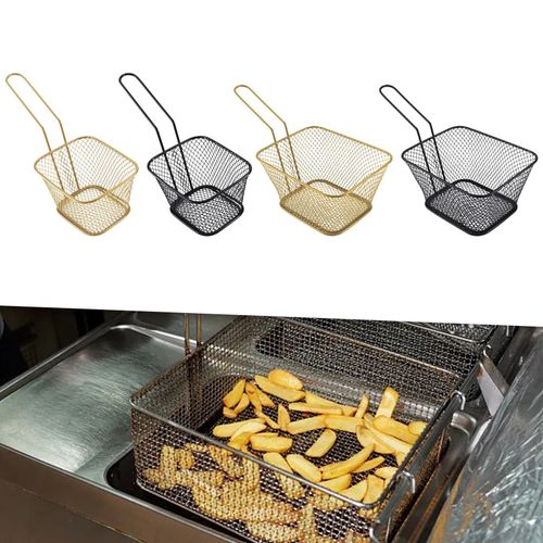 French Fries Holder Frying Basket For Deep Aureate Small