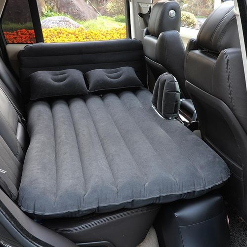 Car Travel Bed Air Bed Back Seat Sleeping Beds Foldable Rest Pad Inflatable Couch Air Mattress Car A More