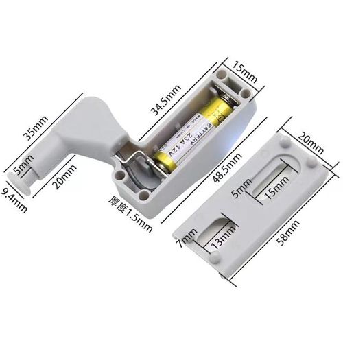 10pcs Led Inner Hinge Lamp Under Cabinet Light Universal Wardrobe Cupboard Sensor Lights For Bedroom Kitchen Closet Night Light
