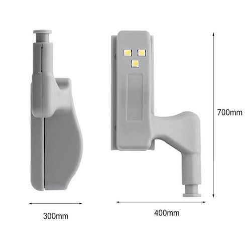 10pcs Led Inner Hinge Lamp Under Cabinet Light Universal Wardrobe Cupboard Sensor Lights For Bedroom Kitchen Closet Night Light