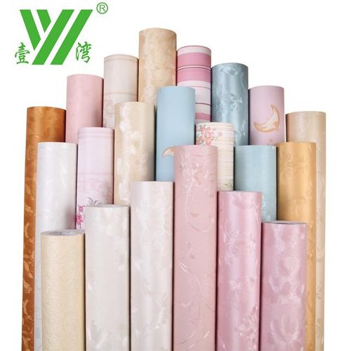 Wallpaper Adhesive Waterproof Decorative Warm Bedroom Sitting Room Background Wall Stick Wallpaper Large Room Wallpaper