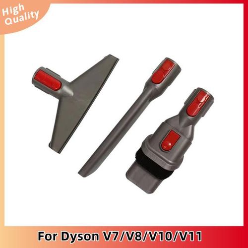 Suitable for Dyson V7/V8/V10/V11 Vacuum Cleaner Flat Suction Sofa Suction Two-in-one Brush Three-piece Set
