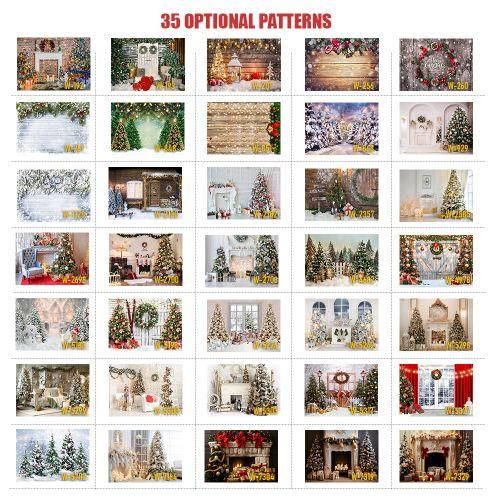 2.1  1.5m 7  5ft Christmas Backdrop Photography