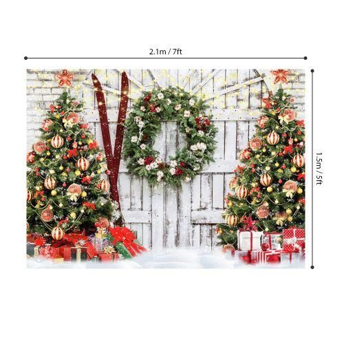 2.1  1.5m 7  5ft Christmas Backdrop Photography
