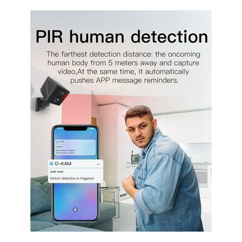 3MP 4G SIM Card Mini Camera Human Detection Camera 3000mAh B