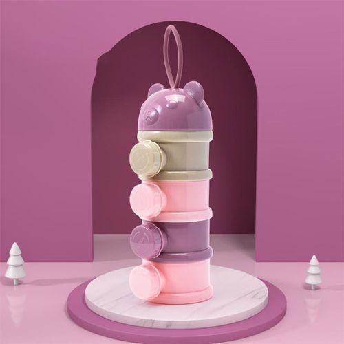1 Piece Milk Box Baby Container Stackable Newborn 4 Layers