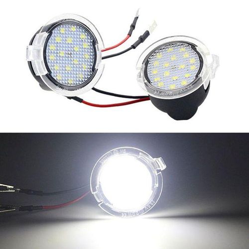 2 PCS 18 LED Under Mirror Puddle Light  Replacement for Ford Mondeo S-Max EDGE Explorer F-150 NO5117