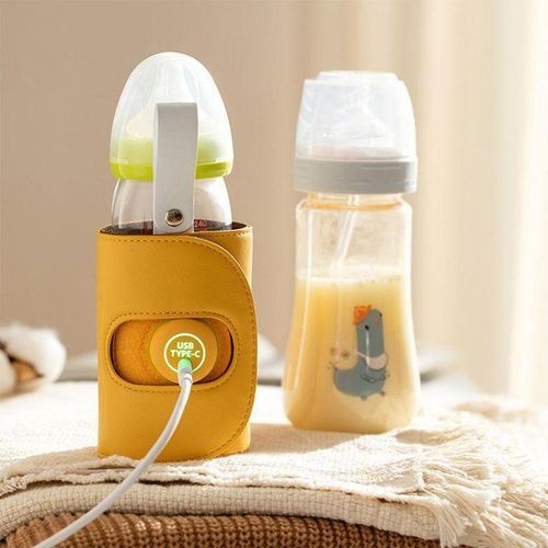 USB Baby Bottle Warmer Expanded Universally Long Life Yellow