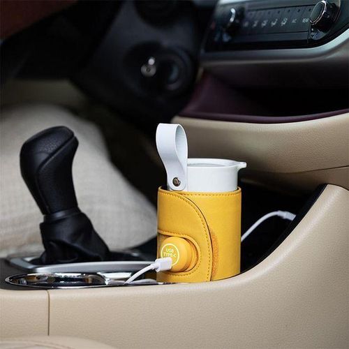 USB Baby Bottle Warmer Expanded Universally Long Life Yellow
