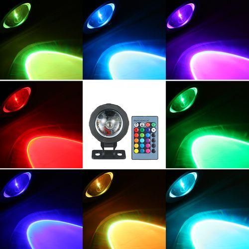 AC85265V 10W RGB LED Underwater Light Submersible Lamp
