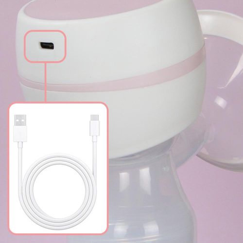 All-in-one high suction automatic full silicone breast pump NO5289