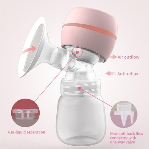 All-in-one high suction automatic full silicone breast pump NO5289