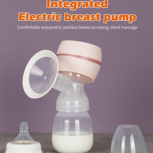 All-in-one high suction automatic full silicone breast pump NO5289
