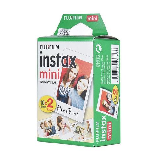 Fujifilm Instax Mini 20 Sheets White Film Photo Paper Snapshot Album Instant Print for Fujifilm Instax Mini 7s/8/25/70/90/9/11 NO5099