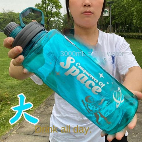 3L Large Capacity Outdoor Drinking Glass Men's and Women's Anti-Fall Explosion-Proof Cup