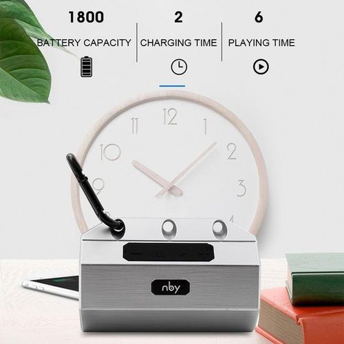 Wireless Bluetooth V5.0 Speaker Portable Waterproof Outdoor Speaker Supports Tf Card Fm Radio Nby 2290