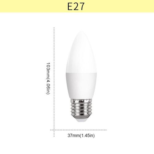 10pcs E27 E14 Led Bulb 220V Candle Bulb Energy Saving Lamp 3W 6W 9W 12W Led Chandelier Spotlight Led for Home Decoration
