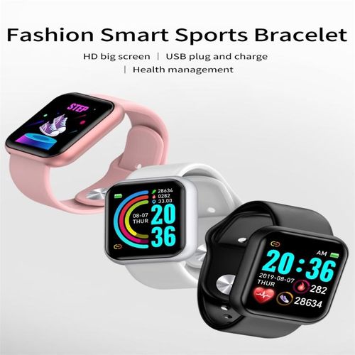 D20 1.3inch IPS Color Screen Smart Watch IP67 Waterproof,Support Call
