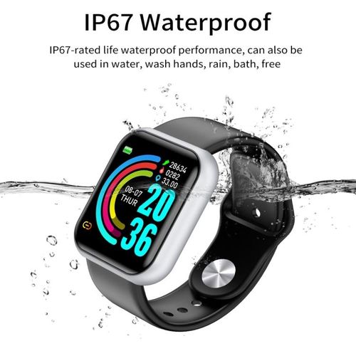 D20 1.3inch IPS Color Screen Smart Watch IP67 Waterproof,Support Call