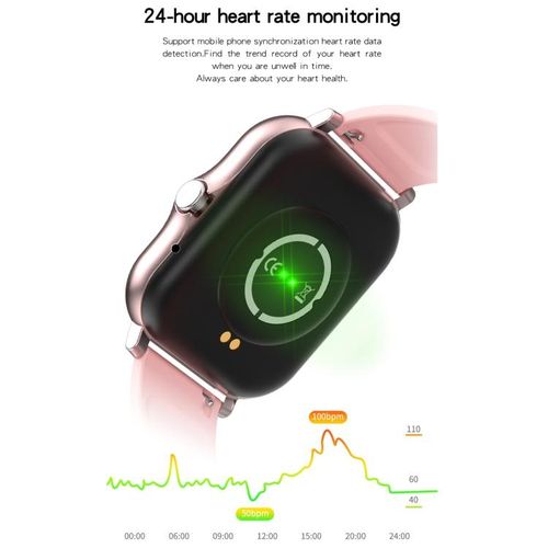 GT20 1.69 inch TFT Screen Smart Watch Steel Strap
