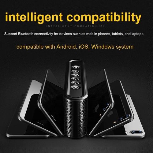 Bluetooth Speaker With Power Bank 8000mah Portable Wireless Loudspeaker 2*3w Stereo Sound With Bass Tf Card Usb Mp3 Wav Player