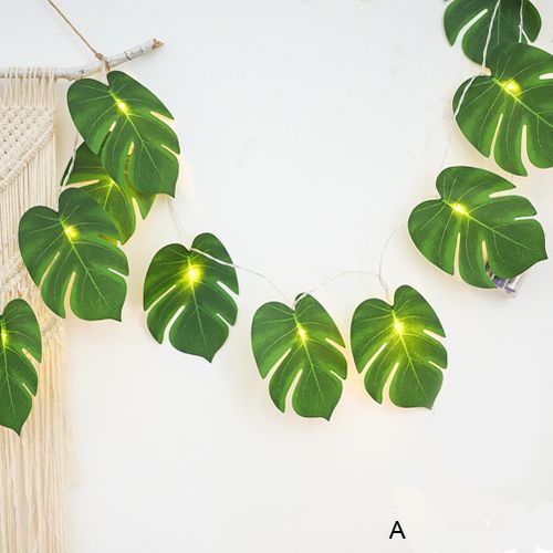10 20 Leds Monstera Leaves LED String Lights