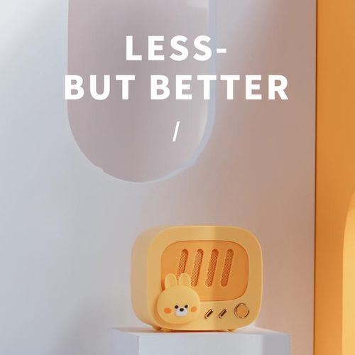Portable Mini Cartoon Wireless Bluetooth Speaker Built-In Microphone For Connection Calls Cute Bear Family Decoration Subwoofer