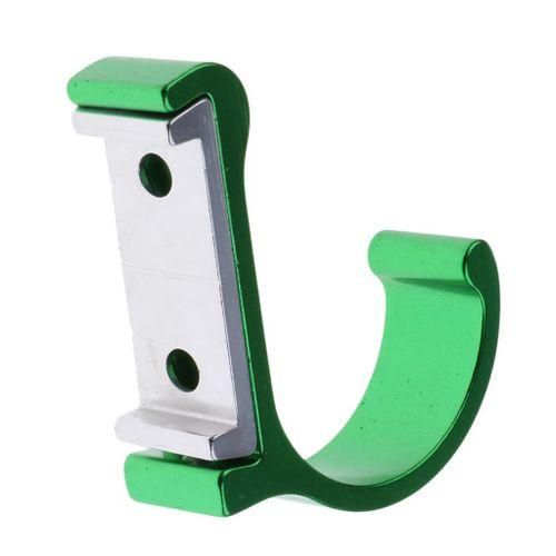 Colorful Wall Mount Single Hanger Hook For Clothes Robe Towel Green
