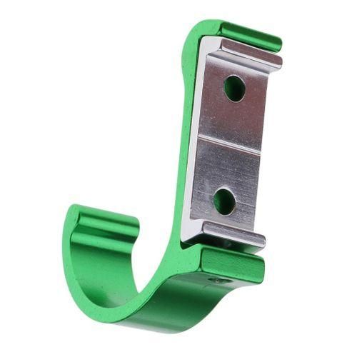 Colorful Wall Mount Single Hanger Hook For Clothes Robe Towel Green