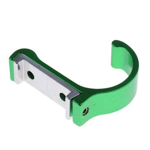 Colorful Wall Mount Single Hanger Hook For Clothes Robe Towel Green