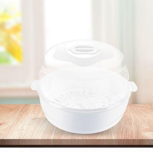 Microwave Bottle Sterilizer Steam Sterilizer Fits 6 Baby