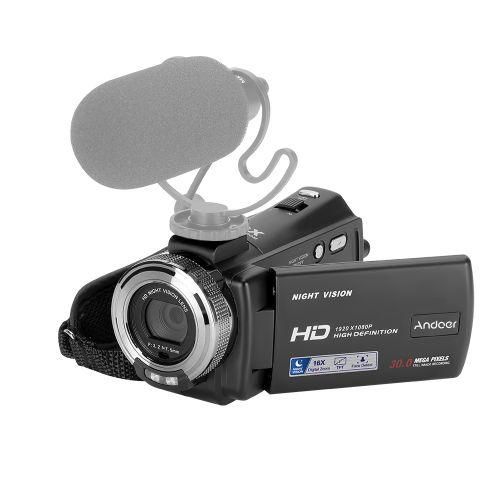 Andoer V12 1080P Full HD 16X Digital Zoom Recording Video