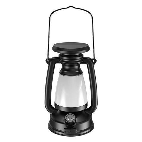 Portable Camping Lantern USB Rechargeable Hanging Tent Lamp Stepless Dimming