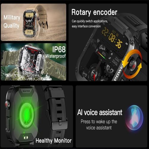 MK66 1.85 inch Color Screen Smart Watch