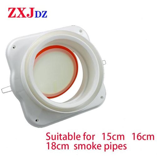 Range hood check valve Kitchen cooker hood air outlet check valve common flue check valve exhaust upwind valve anti-odor